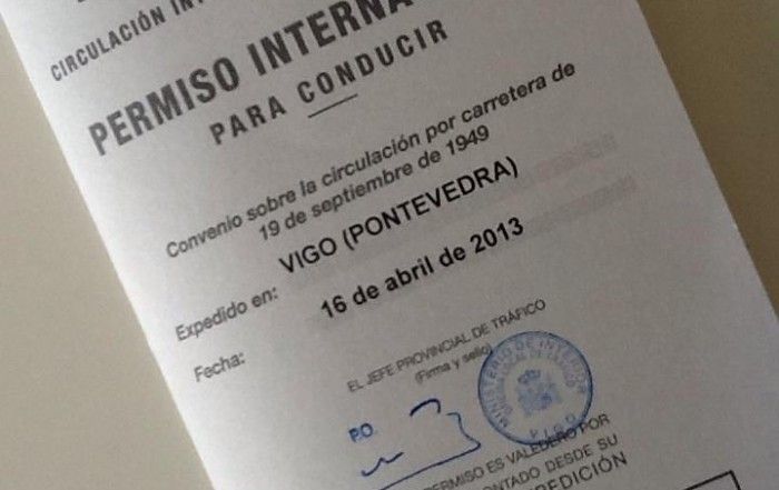 carné de conducir internacional